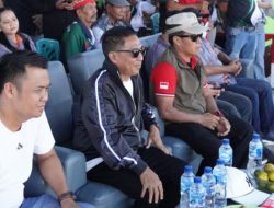 Rumiadi Saksikan Final Turnamen Bola Voli Muara Tuhup