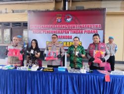 Pemusnahan 156 Gram Sabu, Polres Kapuas Selamatkan 1.200 Jiwa