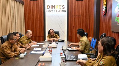 Pastikan Seluruh Program dan Pelayanan Kesehatan Beri Manfaat Bagi Masyarakat. Dinkes Gelar Rapat Evaluasi dan Perkuat Koordinasi