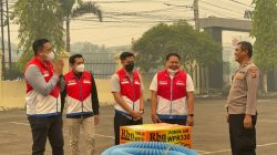 Pertamina Salurkan Pompa Damkar ke Polresta Palangka Raya
